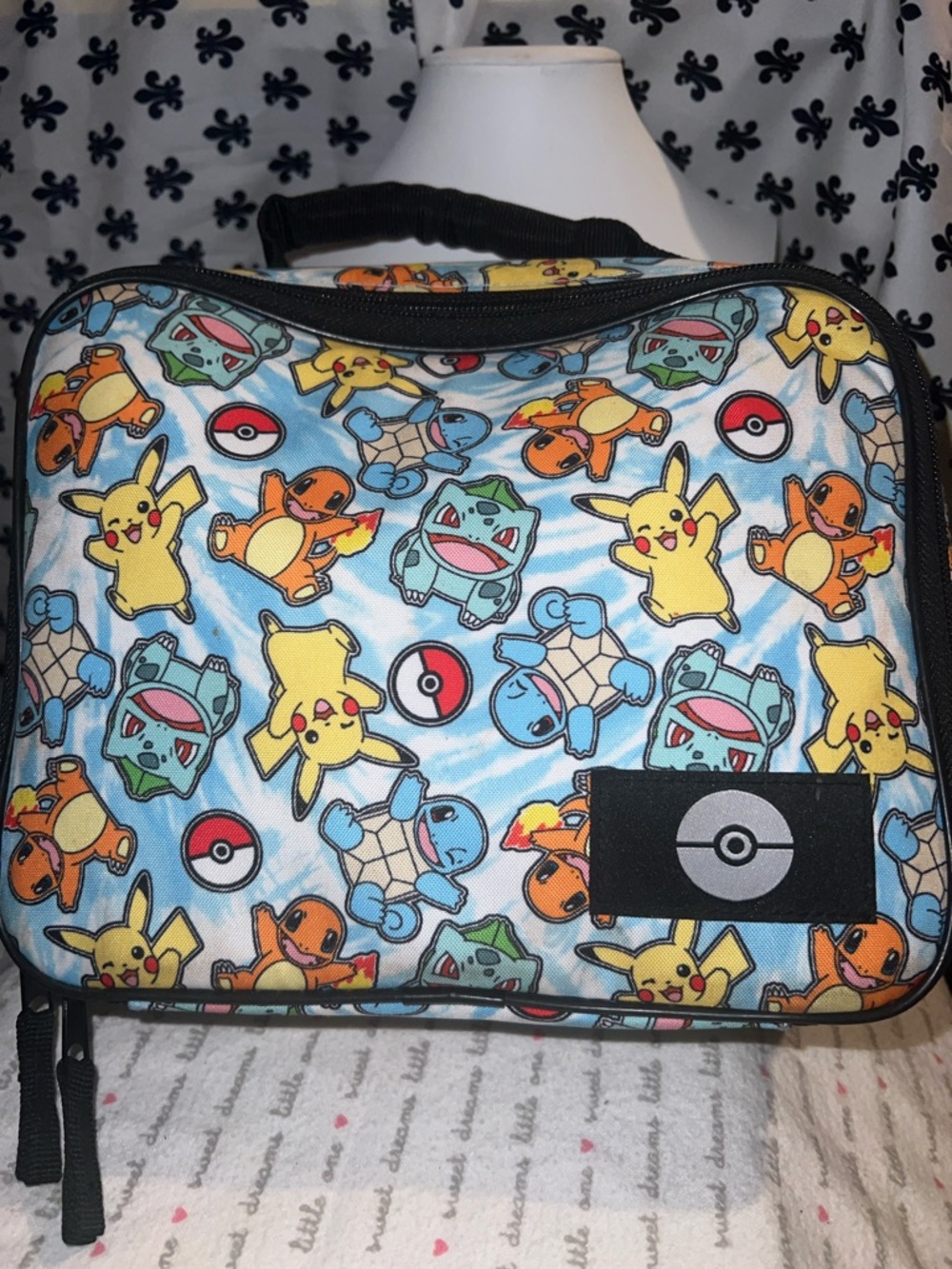 Pokémon Kids Lunchbox - Pikachu, Charmander, Squirtle, Bulbasaur Print